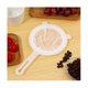 thumbnail image 3 of 2 Pcs Juice Strainer Plastic Nylon Food Strainer Yogurt Mesh Strainer with Handle for Kitchen Juicing 120/200 Mesh, 3 of 5