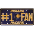 thumbnail image 1 of Indiana Pacers #1 Fan Metal License Plate, 1 of 1