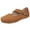 #A Brown, variant on Taqqpue Women Flat Shoes Women's Solid Color Wedges Shoes Comfortable Casual Shoes