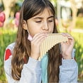 thumbnail image 7 of Key Pan Flute Set, 18 Pan Flutes School Teaching Instrument, for Boys and Girls, Random Color, 7 of 7
