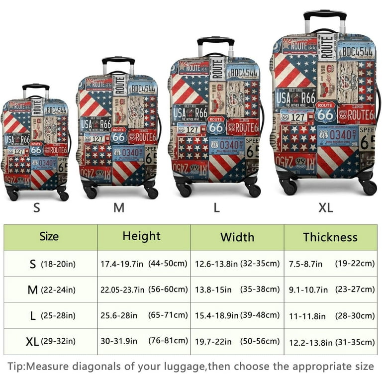 22 luggage size online