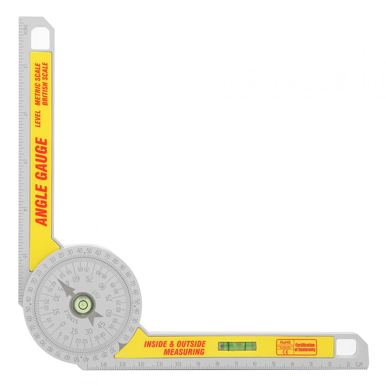DIY Protractor, Angle Measuring Tool Angle Ruler, Stable Making Layouts