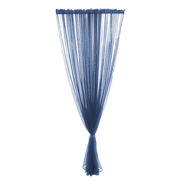 Pedty Curtain Panels Curtains for Living Room Leaves Sheer Curtain Tulle Window Treatment Voile Drape Valance 1 Panel Fabric