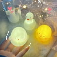 thumbnail image 2 of Mosey Night Lamp Adorable Appearance Rechargeable Soft Lighting Flicker Free Eye Protection Decorative Vinyl Cartoon Chick LED Bedside Lamp Room Decor Bedroom Supplies, 2 of 7