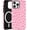 Pink Leopard Print, variant on Compatible with MagSafe Tortoise Shell Phone Case for iPhone 17, Cute Magnetic Aesthetic Yellow Leopard Print Soft TPU Hard PC Shockproof Protective Phone Cover for Women Girls