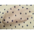 thumbnail image 1 of oneOone Cotton Cambric Fabric Finger Sign Symbol Fabric Prints by Yard 56 Inch Wide, 1 of 4