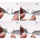 thumbnail image 3 of Gafas de sol retro redondas con clip en la nariz The Matrix oso de fresa  Hogar, 3 of 5