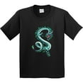 thumbnail image 3 of Inktastic Eastern Style Dragon Youth T-Shirt, 3 of 5