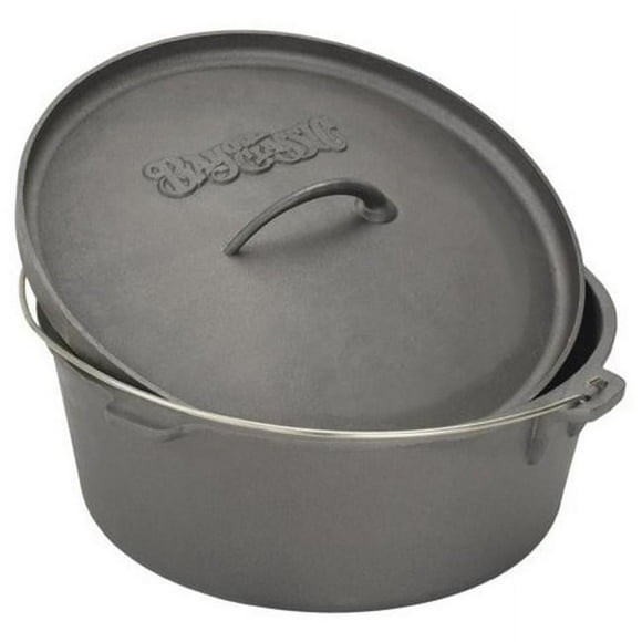 Bayou Classic 7400 4-Quart Cast Iron Dutch Oven