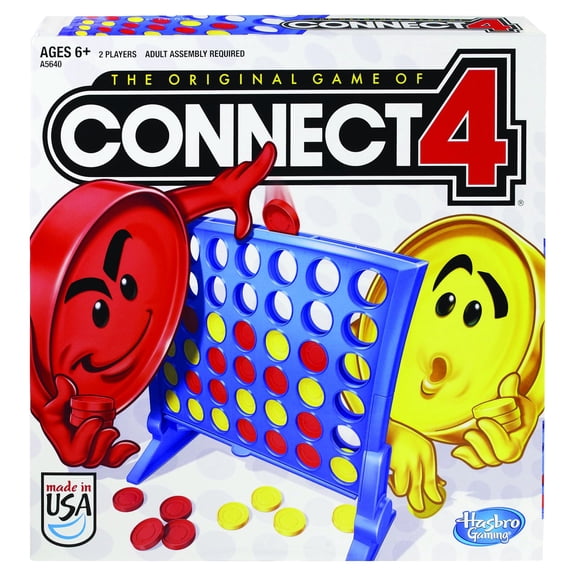 Hasbro Classic Connect 4 Game, Ages 6 & Up