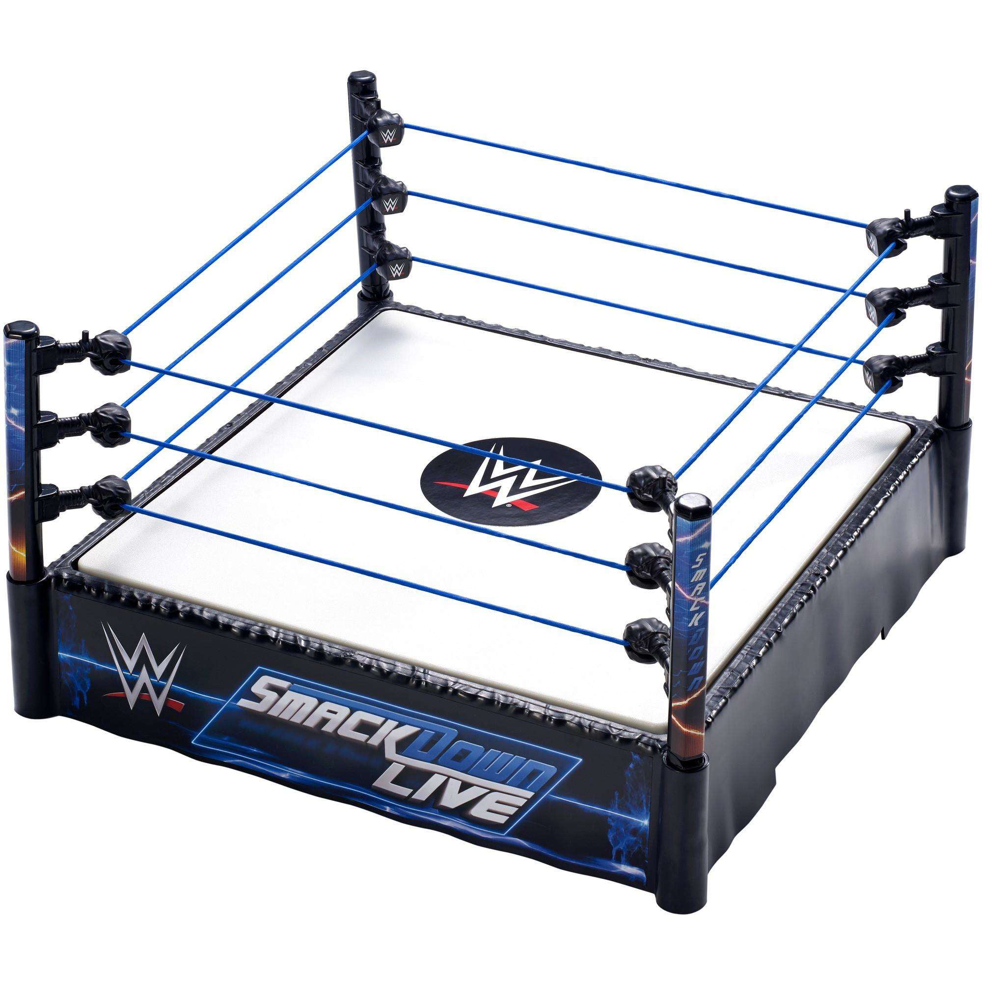 WWE Smackdown Live Wrestling Ring with Authentic Details