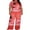 A45 Watermelon Red, variant on Mifsaly 2 Piece Sets for Women Summer Tropical Print Oversized Matching Lounge Set Short Sleeve T-Shirt and Wide Leg Pants Fashion Vacation Travel Outfits XXXL