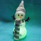 thumbnail image 2 of Muñeco de nieve iluminado que cambia de color, lámpara LED de muñeco de nieve de 9,06 * 5,12 pulgadas, luz nocturna para decoraciones navideñas para niños (1 unidad, color), 2 of 3
