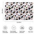 thumbnail image 3 of White Cow Black Shape Pattern Bathroom Rugs Mat,Non Slip Microfiber Bathroom Rug,Rubber Backing,Soft Bathroom Mats for Bathroom Floor,Tub and Shower,20x32in(50x80cm), 3 of 5