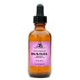 thumbnail image 2 of BASIL ESSENTIAL OIL METHYL CHAVICOL AROMATHERAPY PURE GLASS DROPPER 2 OZ, 59 ml, 2 of 2