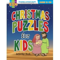 Christmas Puzzles: Coloring & Activity Book, (Paperback)