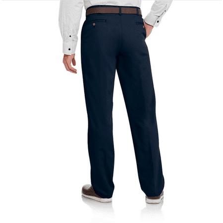 george flat front pants