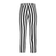 thumbnail image 3 of Pantalones de traje casuales con bolsillos y estampado de rayas rectas para hombre, 3 of 7