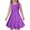 Purple, variant on WOYY Big Girls Dress Sleeveless Crew Neck Dress Summer Casual Sundress, Sizes 4-13