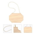 thumbnail image 6 of Raindrops 2pcs Unfinished Sign Blank Wooden Plaque For Diy Crafts Home Decor Painting Carving Props For Parties And, 6 of 8