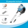 thumbnail image 3 of Aspiradora de mano inalámbrica de litio Black + Decker CHV1410L de 16 V, 3 of 11
