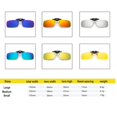 thumbnail image 2 of tooloflife Sunglasse Clip Polarized Clip-on Glasses UV 400 Protection Adults Unisex, 2 of 6