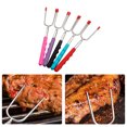 thumbnail image 2 of Tenedor Telescópico Para Barbacoa, Palitos Para Asar, Malvavisco, Perrito Caliente, Brochetas Para Smore, Brochetas Para Smores De Acero Inoxidable Speravity HA020898-00, 2 of 5