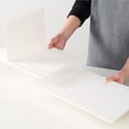 thumbnail image 3 of Soporte De Almacenamiento Para Bolso, Organizador De Bolso De Plástico Blanco Desmontable, Diseño De Tablero De Partición, Soporte De Libro Vertical Ajustable Para El Hogar Methold HA022413-00, 3 of 7