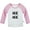 Long Pink Raglan T-shirt, variant on Ice Ice Novelty T shirt For Baby, Newborn Babies T-shirts, Infant Tops, 0-24M Kids Graphic Tees Clothing (Long Pink Raglan T-shirt, 0-6 Months)