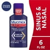 Mucinex Nightshift Sinus Medicine, OTC Fever Reducer, Cough Suppressant, Nasal Decongestant, 6 fl oz