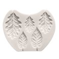 thumbnail image 2 of Non-Stick Super Soft Silicone Fondant Mold, Leaf Shaped Dessert Mold, Wedding Cake Ornament, Kitchen Gadget, 2 of 8