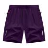 thumbnail image 6 of Taqqpue Men Shorts under 10 Dollars Elastic Waist Plus Size Athletic Shorts Men's Casual Solid Color High Waist Pockets Shorts Casual Running Shorts Clearance for Men, 6 of 6