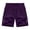 S-Purple, variant on Akmaiox Men's Plus Size Gym Shorts Lightweight Reflective strips hem Drawstring Waistband with Zipper Pockets for Summer Beach Wear S-7XL