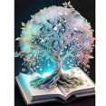 thumbnail image 1 of Pintura de diamante 5D DIY Kit de árbol de taladro redondo completo Arte Decoración del hogar (LP179) Hugtrwg Para estrenar, 1 of 9