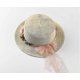 thumbnail image 4 of Flat Top Wreath Straw Hat Outdoor Beach Travel Sun Hat *Beige, 4 of 4