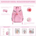 thumbnail image 4 of Mochila MUSEVOS Kids Kids con estampado kawaii impermeable para niñas, 4 of 9