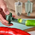 thumbnail image 5 of 2025 New 2 in 1 Bell Pepper Cutter Pepper Porer Seed Remover Tool, 5 of 5