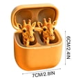 thumbnail image 3 of Cute Animal Shaped TWS Wireless Earbuds, Charging Case Bluetooth 5.3 Hi-Fi Stereo In-Ear Headphones with Deep Bass, IPX Waterproof Comfortable Kids Adult Birthday Gift, 3 of 7