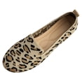 thumbnail image 1 of asddcavvf Ladies Colour Blocking Round Head Printing Shallow Mouth Flat Bottom Casual Comfortable Bi, 1 of 9