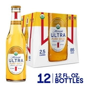 Michelob ULTRA Pure Gold Organic Lager Domestic Beer 12 Pack 12 fl oz Glass Bottles 3.8% ABV