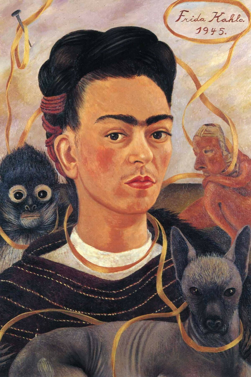 Poster Frida Kahlo Painter Art Mexico Image Print Photo #2 