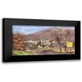 thumbnail image 1 of Strube, Ling 24x14 Black Modern Framed Museum Art Print Titled - Village in Germany, 1 of 5