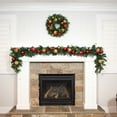 thumbnail image 5 of Village Lighting 9 ft. Pre-Lit LED Garland - Christmas Classic, 5 of 6