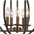 thumbnail image 5 of Trans Globe Lighting 11185 BN-BK Arzio 5 Light 16" Wide Pendant - Black, 5 of 7