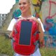 thumbnail image 5 of Mochila solar ECEEN de viaje y día, ligera y plegable con panel solar para cargar teléfonos, power banks y dispositivos USB, ideal para camping, playa y emergencias, 5 of 8