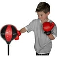 NSG Punching Bag and Boxing Gloves Set for Kids Freestanding Base