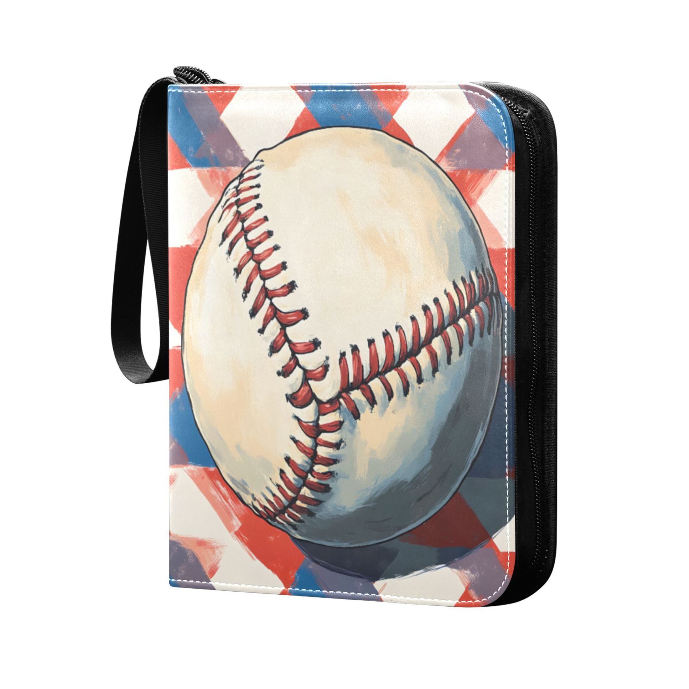 Trading Card Binder Album 400 Pockets 50 Removable 4-Pocket Pages Waterproof Vintage Baseball
