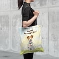 thumbnail image 4 of Cute Jack Russell Terrier Loves Dad Happy Father's Day All Over Print 3D Canvas Tote Bag Parson Jack Dog Lover Reusable Handbag - 12008, 4 of 5