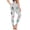Light Blue, variant on QQAMB Yoga Pants for Women High Waisted Exercise Casual Printed Running Sports Workout Yoga Leggings with Pockets Light Blue XL