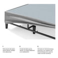 thumbnail image 4 of Box base cama Nooz de metal tipo box con funda tamaño queen, 4 of 6